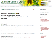 Tablet Screenshot of churchspirituallifenh.org